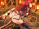 Lightning_Warrior_Raidy Vaginal anal censored oral red_hair restrained spread_legs torn_clothes triple_penetration // 800x600 // 330.4KB