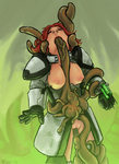 Tentacle Vaginal breast_fuck double_penetration lipstick medic oral red_head starcraft uncensored // 800x1100 // 467.9KB