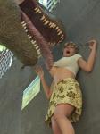 CGI boob_licked dinosaur girl scared // 750x1000 // 114.3KB