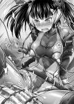 breasts_latch kunoichi machine monochrome restrained_rape vaginal_penetration // 1200x1679 // 471.2KB