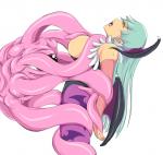 Morrigan_Aensland Shuma_Gorath Tentacle artist_Trashup pink_blob rape // 789x749 // 245.1KB