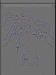 doodle drawing mavis_dracula tentacles // 1536x2048 // 2.6MB