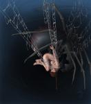 Lara_Croft Tomb_Raider anticipation artist_Marjorie_Greene bound gwyllion nude rape spider suspended web // 1500x1700 // 479.1KB