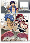 Gurren_Lagann Tentacle Yoko_Ritona comic mecha rape // 1063x1500 // 548.8KB