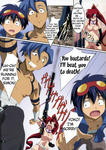 Gurren_Lagann Tentacle Yoko_Ritona comic mecha rape // 1063x1500 // 678.5KB