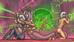 Slaanesh monster_girl monster_rape restrained w40k // 640x370 // 407.6KB