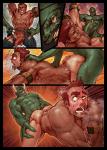 anal clothing_damage comic demon devil gay male monster // 1454x2035 // 1.9MB