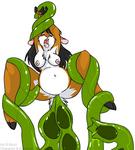 Tentacle anal arm_grab armpits bellybutton black_hair egg eggs enema furry inflation leg_grab open_mouth oviposition pregnant rape spread_legs suspension // 600x668 // 186.9KB