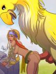 BIG_dick Final_Fantasy chocobo rikku willing // 850x1100 // 742.6KB