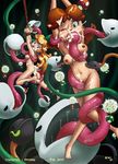 Daisy Piranha_Plant Tentacle cum cum_in_mouth mario nude peach plant suspended two_girls // 713x990 // 124.3KB