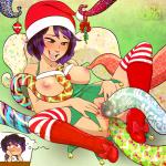 Christmas Christmas_tentacles artist_my_pet_tentacle_monster willing_girl // 1000x1000 // 1.1MB