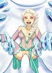 Elsa Frozen closed_eyes ice_monster leg_grab legs_held_apart lipstick moaning open_mouth spread_legs stockings thigh-highs vaginal_penetration visible_nipples willing // 785x1100 // 693.2KB