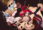 Gurren_Lagann Monkey Yoko_Ritona rape // 1280x898 // 711.8KB