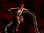 CGI anticipation naked_girl red_head suspended tentacles // 1800x1350 // 594.4KB