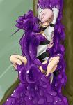 blush monster_girl pink_hair slime slime_girl yuri // 700x1000 // 104.1KB