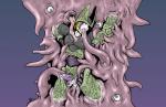 cell dragonball_Z lovecraftian shoggoth tentacle_rape // 1231x800 // 279.1KB