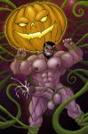 bound cum cumshot demon jack-o-lantern male plant pumpkin restrained sounding urethral_penetration vines // 521x785 // 96.3KB