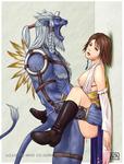Final_Fantasy Yuna artist_azasuke blood exhausted monster rape virgin wind // 645x850 // 73.2KB