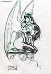 Bat_Wings Ed_Benes Goddess Opera_Gloves Purgatori Thigh_High_Boots demoness horns latex succubus vampire // 504x720 // 71.0KB
