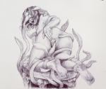 alien artist artist_xoxovoy tentacles // 640x542 // 55.3KB