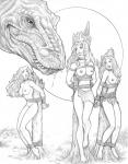 anticipation dinosaur helpless heroines in_peril naked sacrifices tied_up // 900x1145 // 196.0KB