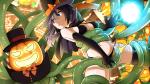 Halloween Tentacle bikini pumpkin witch // 1920x1080 // 1.3MB