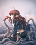 Tentacle elf hitomaru oral // 1200x1500 // 303.8KB