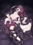 Tentacle Xration bow cum miko open_mouth rape socks stripped tears white_skin // 837x1120 // 101.7KB