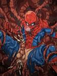 Spider-Man anal bound clothing_damage cock_grab cum male restrained skintight tentacles tentacles_under_clothes tight_clothes torn_clothes // 600x800 // 113.0KB