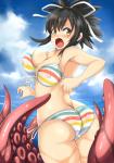 anticipation bikini_girl scared scream surprised tentacles // 595x842 // 499.4KB