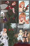 Cthulhu Princess Vaginal bride comic fun humor inept_rescuer penetration tentacle_monster wedding willing // 1047x1599 // 1.0MB