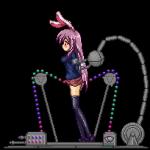 Reisen_Inaba Touhou animated bondage bunnygirl machine machines rape restrained // 204x204 // 78.6KB