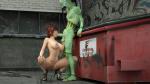 CGI alien alien_sex big_breasts blowjob cock_sucking legs_apart oral_penetration red_head squatting willing_girl willing_sex // 1920x1080 // 389.6KB