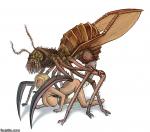 HUGE_tits artist_Faustie blonde bug insect oviposition wasp // 1344x1189 // 759.6KB