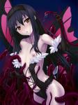 Accel_World Tentacle black_hair butterfly_wings exposed_breasts lingerie long_hair perky_tits small_breasts willing // 480x640 // 69.4KB