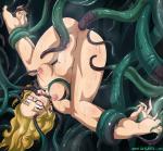 anal blonde breast_fondle ear_rape eyes_rolled fucked_silly glasses nude restrained spread_legs suspended tentacles tongue_out uncensored upside_down // 980x910 // 334.9KB