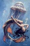 jellyfish mermaid tentacles unwilling // 324x485 // 50.6KB