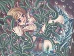 Ragnarok_Online Tentacle anticipation arms_up belt blue_eyes blush breast_fuck brown_hair captured cum cute embarrassed eyes_wide_open imminent_oral large_breasts open_mouth rape scared shorts tears tentacle_monster tentacles_under_clothes white_skin // 875x657 // 129.1KB