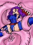 X-men edit meat_wall ninja psylocke russkere tentacles vore // 510x688 // 200.7KB