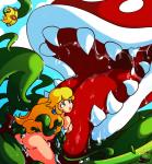 Piranha_Plant Princess_Peach super_mario_bros. // 1689x1815 // 1.6MB