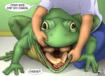 comic frog monster vore willing // 800x581 // 92.3KB
