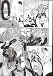 Custom_Zombie_Girl Tentacle comic monochrome monster_girl oral rape suspension vampress zombie // 1100x1576 // 646.4KB