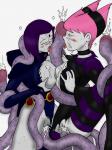 Raven Tentacle big_breasts breast_fuck breasts_squished cum_inside_pussy jinx spread_legs stockings teen_titans tentacle_licking thigh-highs vaginal_penetration willing // 883x1182 // 232.1KB