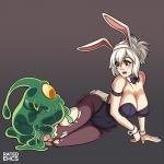 League_of_Legends Riven Zac artist_ratedehcs slime // 1000x1000 // 655.7KB