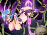 Tentacle Vaginal blue_hair demon from_behind oviposition rape suspended // 800x600 // 464.5KB