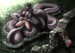 constriction ejaculation elf lamia male_victim monster_rape water // 1280x905 // 151.1KB