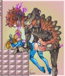 Metroid Samus_Aran monster_rape torn_battlesuit // 849x974 // 430.1KB