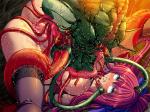 Tentacle Vaginal censored eyes_rolled monster pink_hair rape stockings // 800x600 // 132.9KB