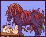 anticipation artist_Faustie monster_horse naked_girl tentacles // 1200x960 // 899.9KB